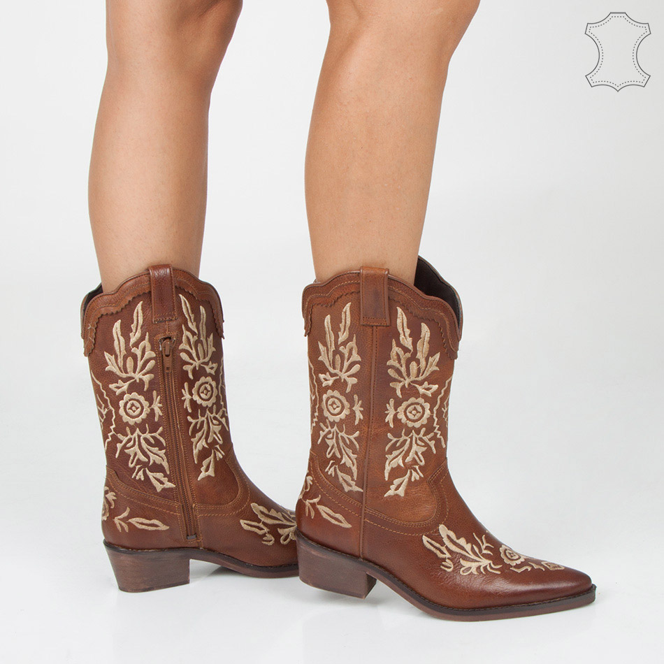 botas cowboy mulher