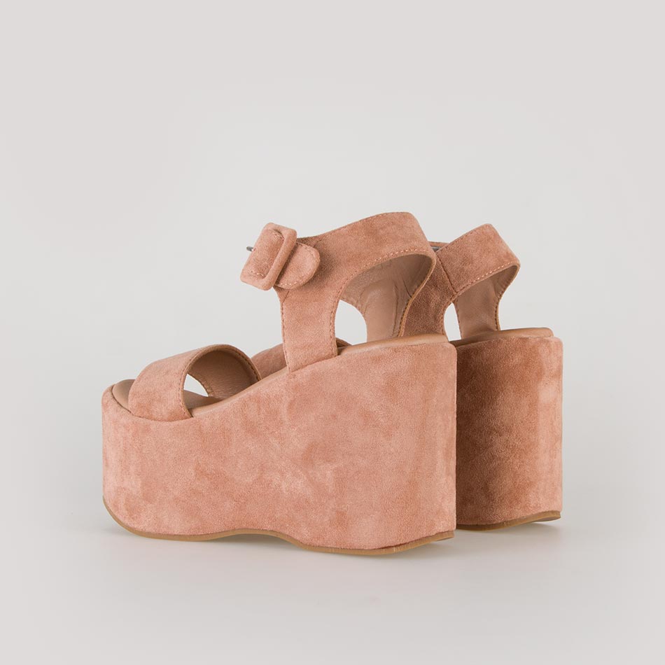 Sandálias com Plataforma - Rosa - Armazéns Ronfe