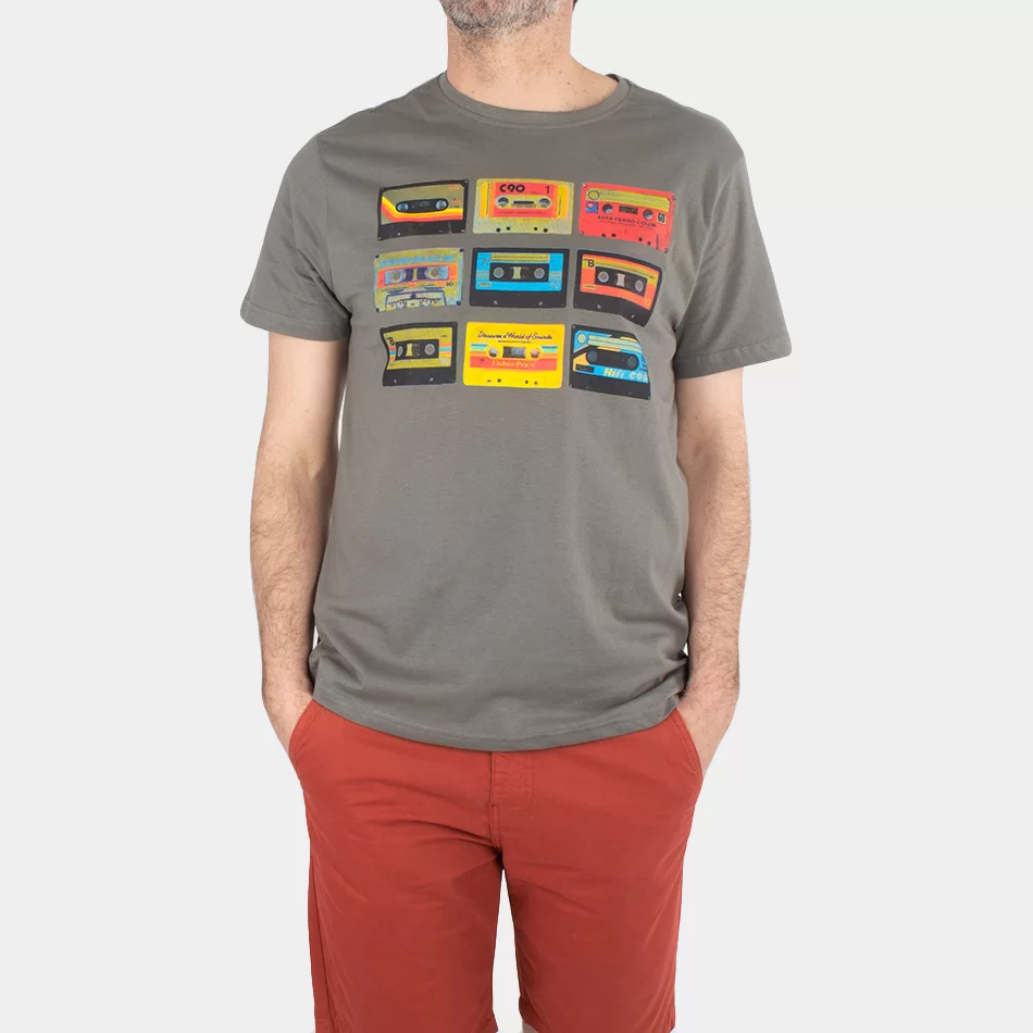 T-shirt - Cinzento - Armazéns Ronfe