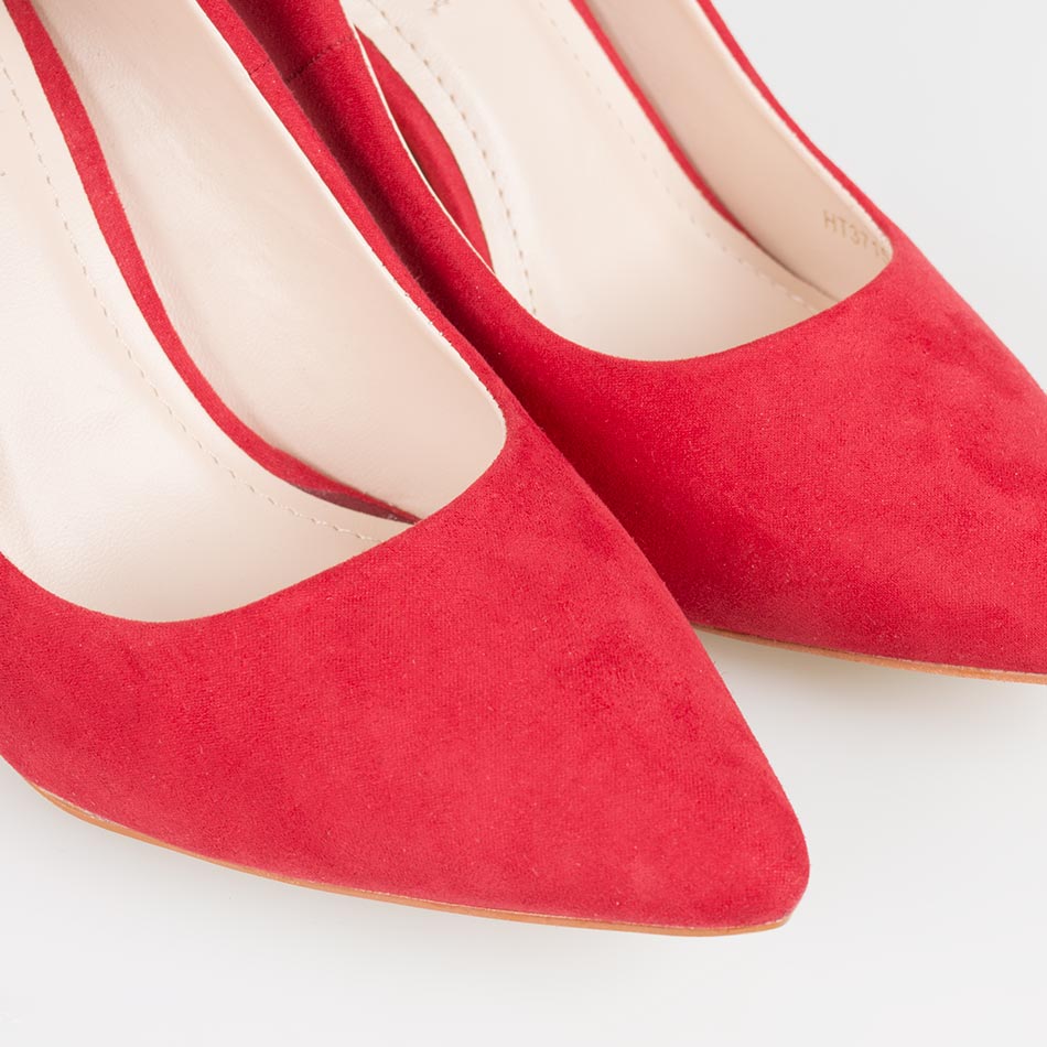 Sapatos com Salto - Vermelho - Sapataria Top7