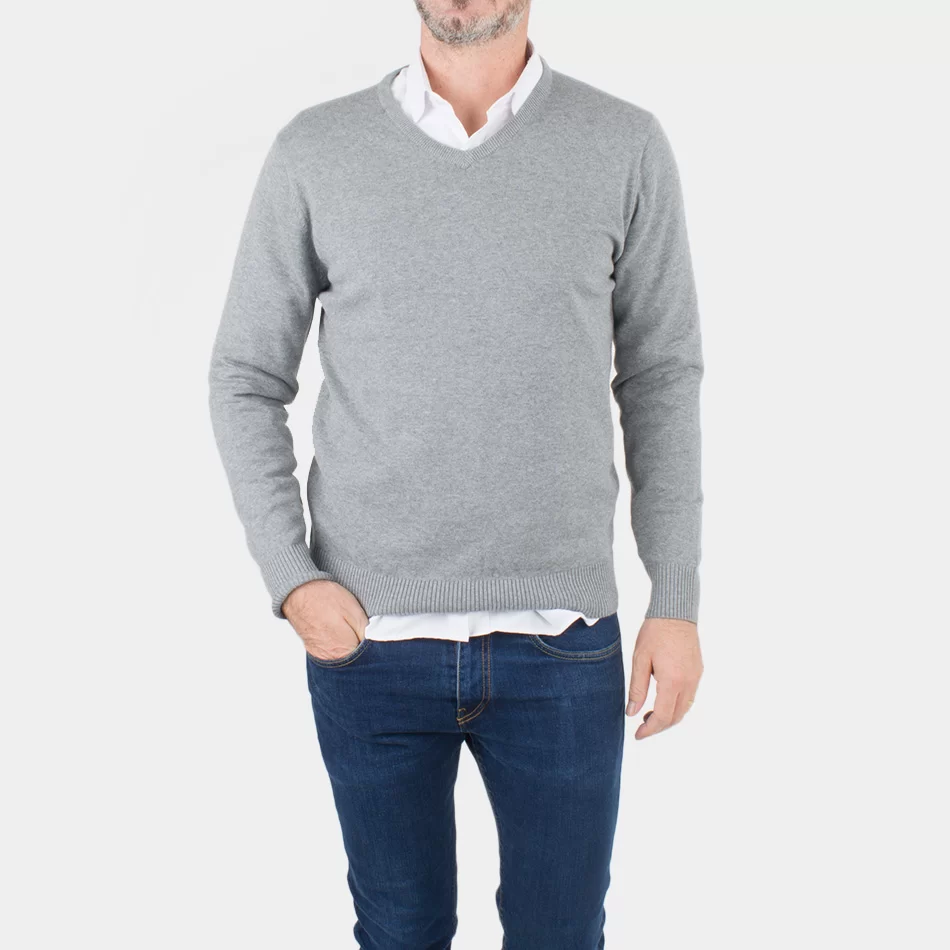 Knitted Sweater - Grey - Armazéns Ronfe