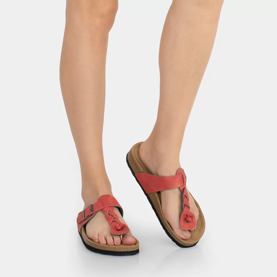 Casual Sandals - Red - Armazéns Ronfe