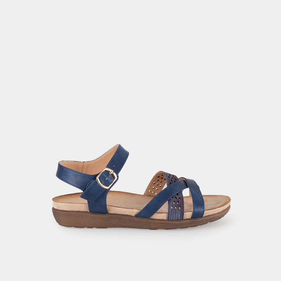Flat Sandals - Blue - Armazéns Ronfe