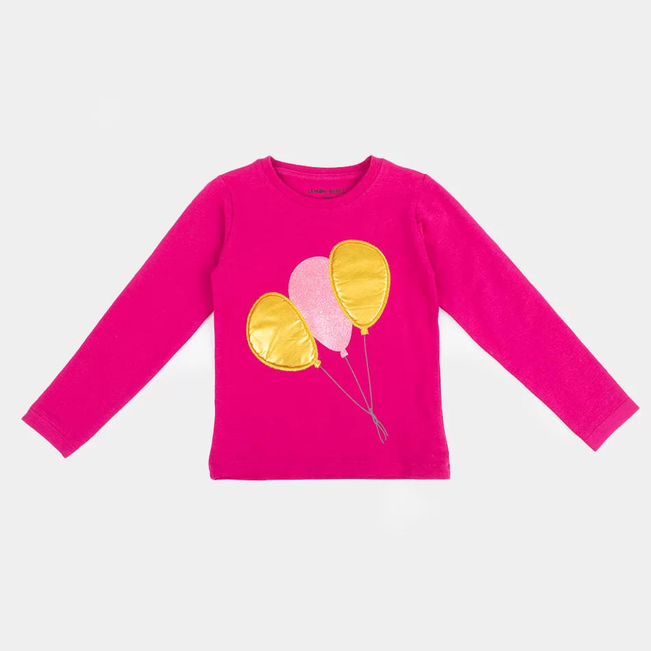 Camisola Balões - Rosa - Armazéns Ronfe