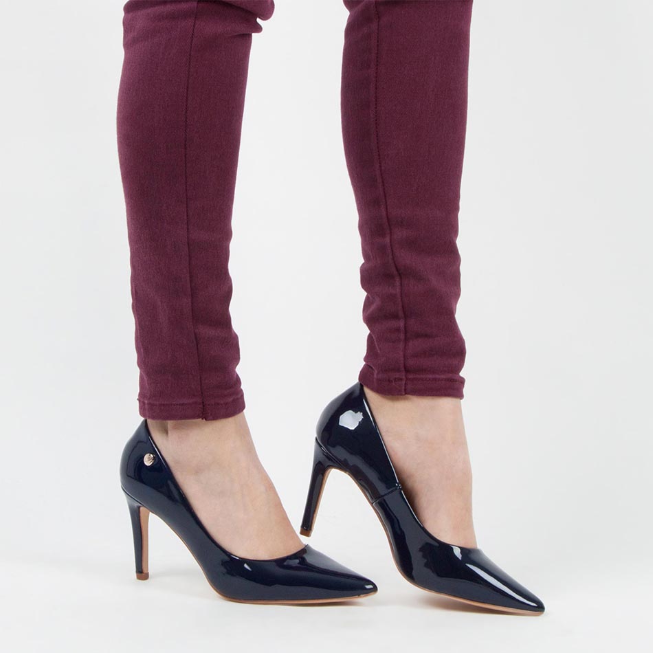Sapatos com Salto - Azul - Sapataria Top7