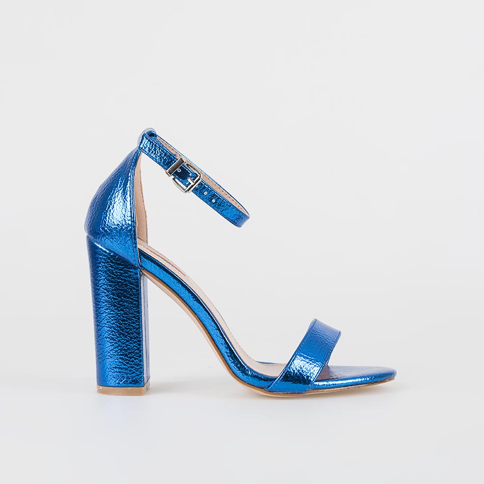 Sandálias com Salto - Azul - Armazéns Ronfe