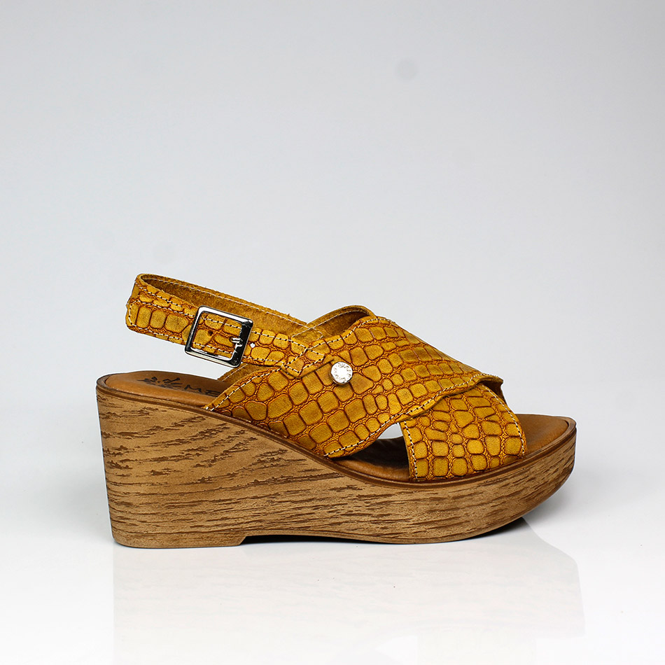 Sandálias de Senhora com cunha de 6,5 cm