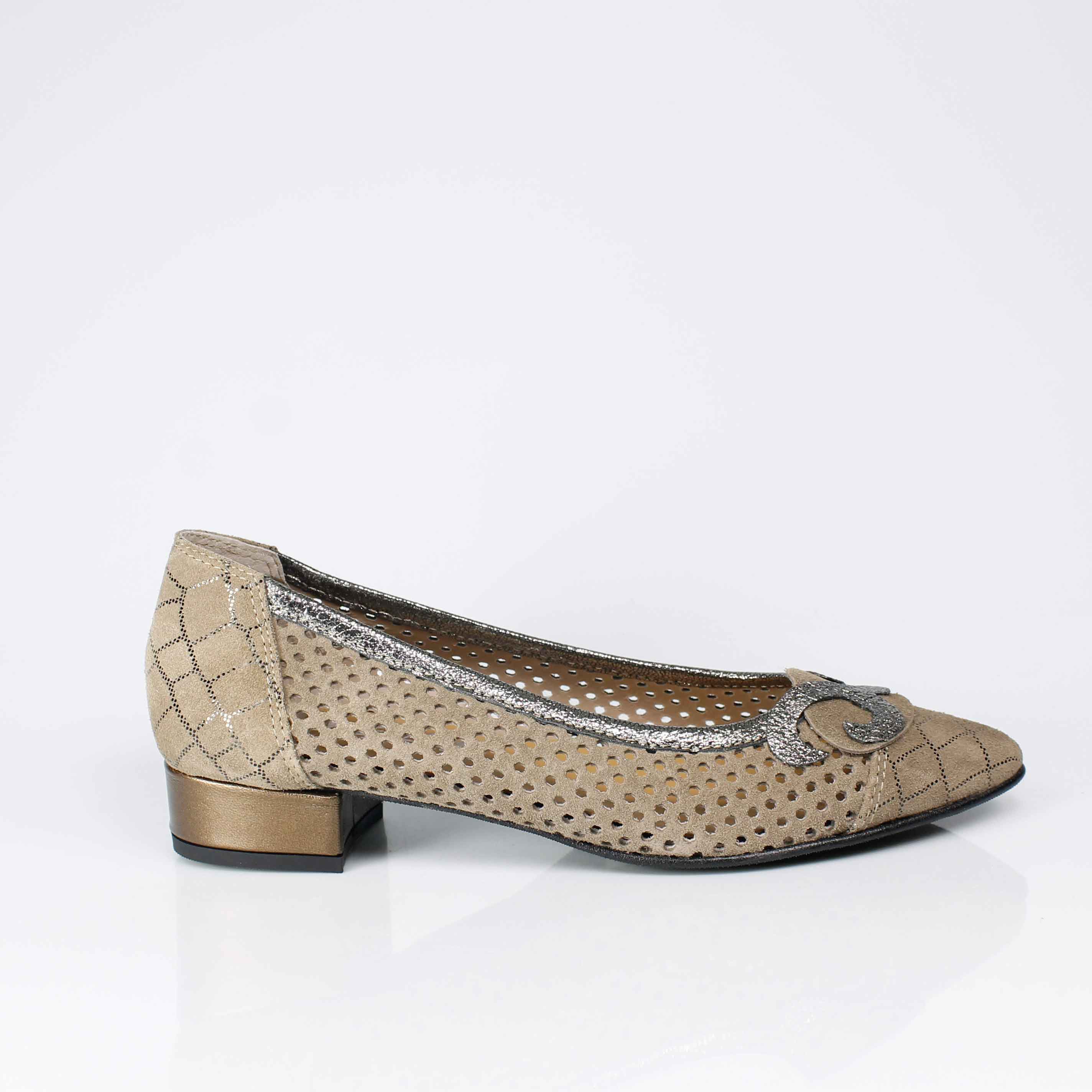 Sapatos de Senhora em camurça - Linnus Sapataria
