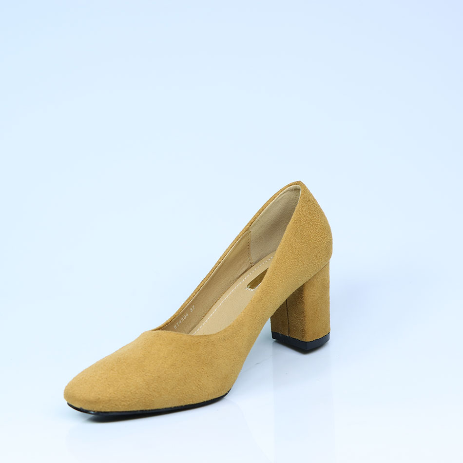 Sapatos de Senhora em camurça com salto de 6,5 cm