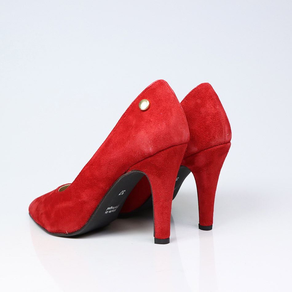 Sapatos de Senhora em camurça, com salto de 9,5 cm