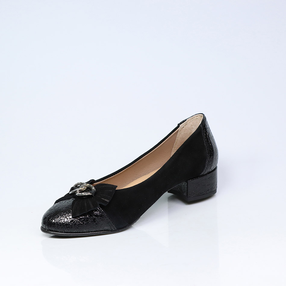 Sapatos de Senhora em camurça, com salto de 3,5 cm