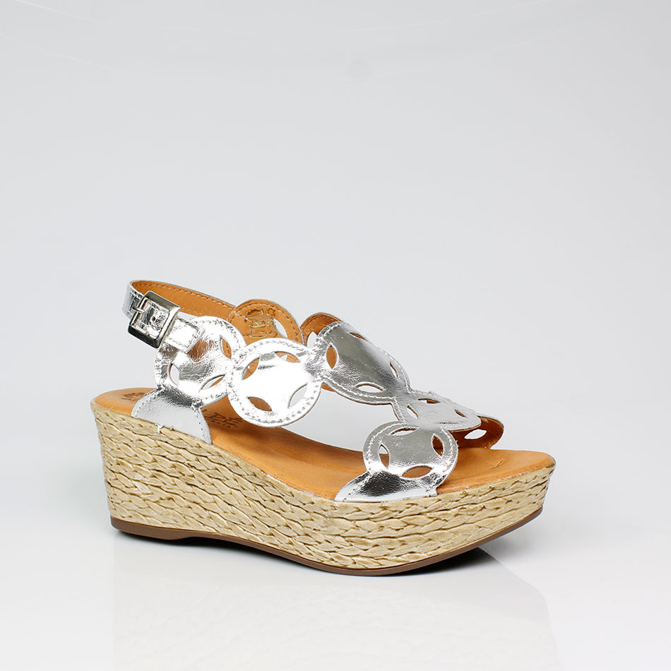 Sandálias de Senhora com cunha de 7 cm