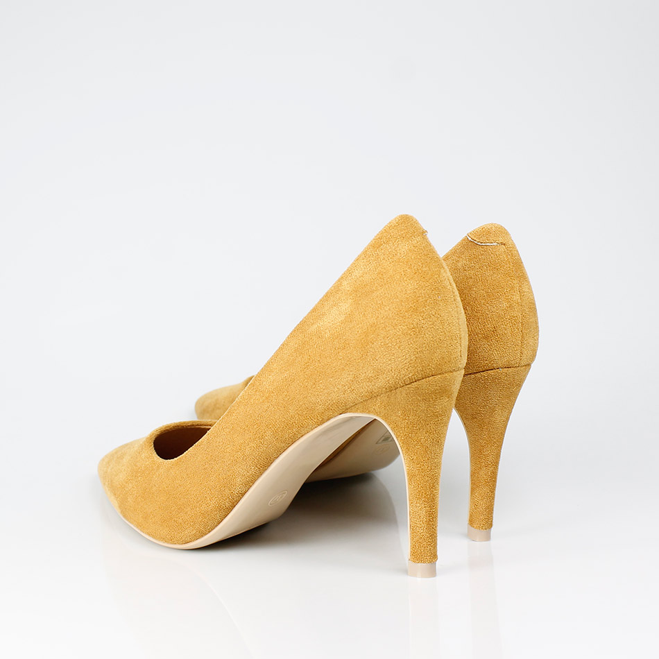 Sapatos de Senhora em camurça, com salto de 8 cm