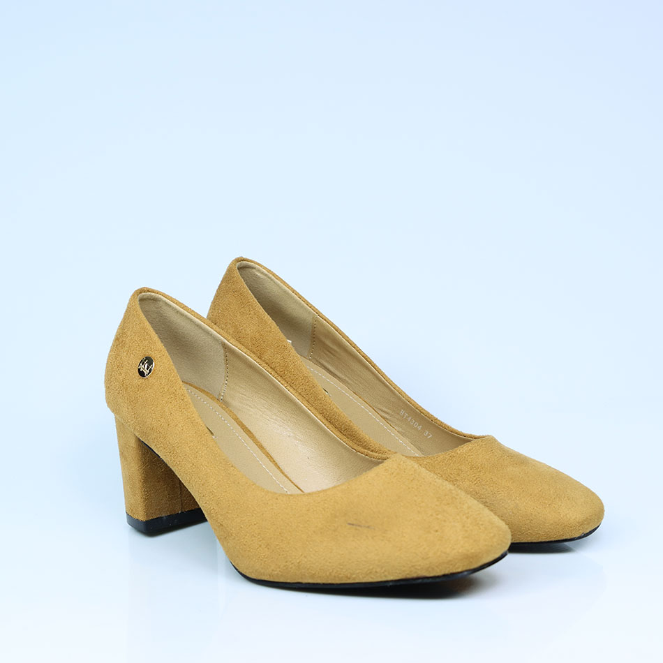Sapatos de Senhora em camurça com salto de 6,5 cm