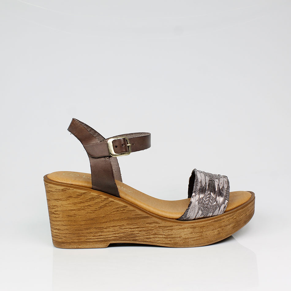 Sandálias de Senhora com cunha de 8 cm
