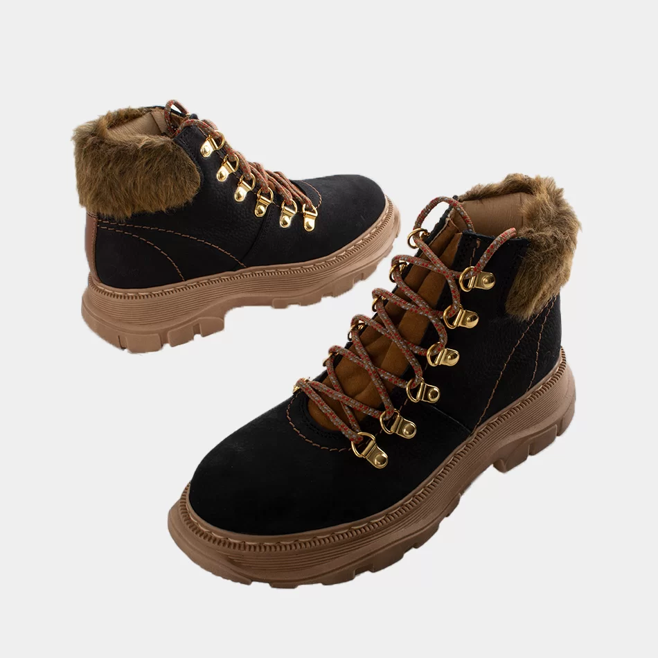 Botins Rasos - Preto - Armazéns Ronfe
