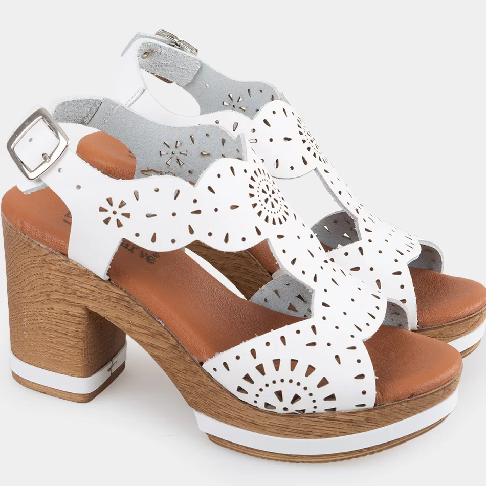 SANDALIA CASUAL DE SALTO - undefined