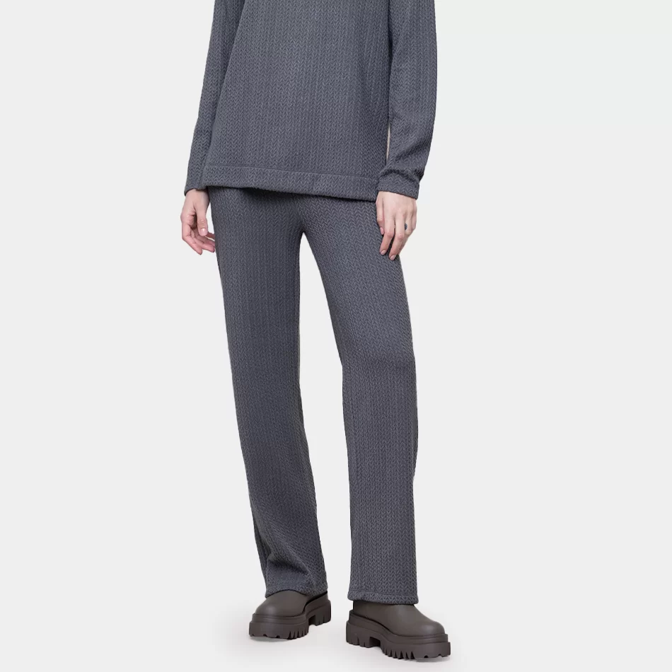Calças Malha Jacquard - undefined