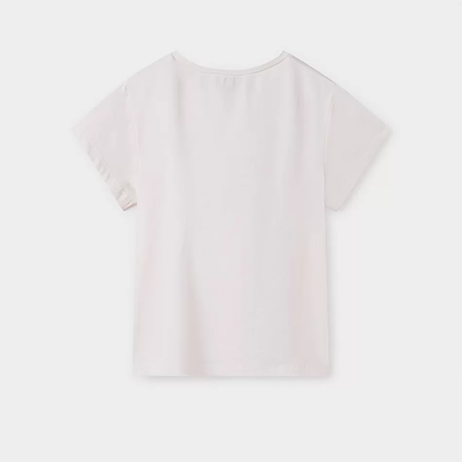 Camisola letras metalizadas rapariga - undefined