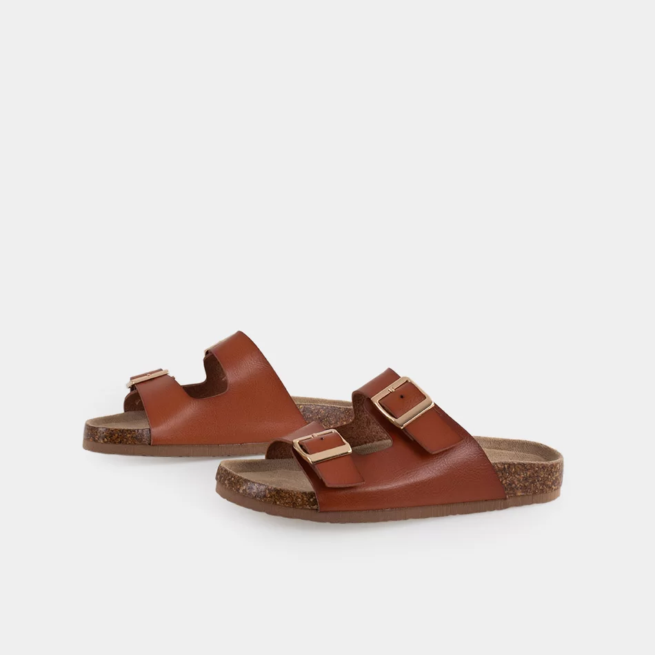 Chinelo de duas fivelas - undefined
