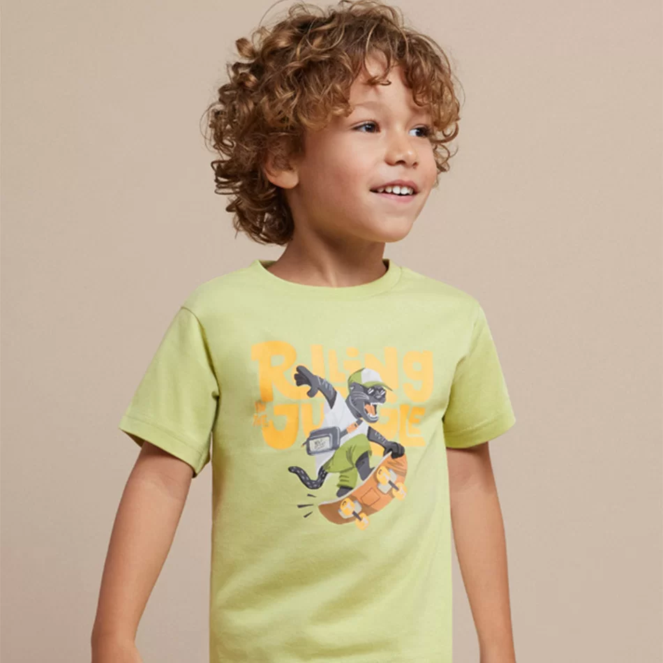 T-shirt Better Cotton menino - undefined