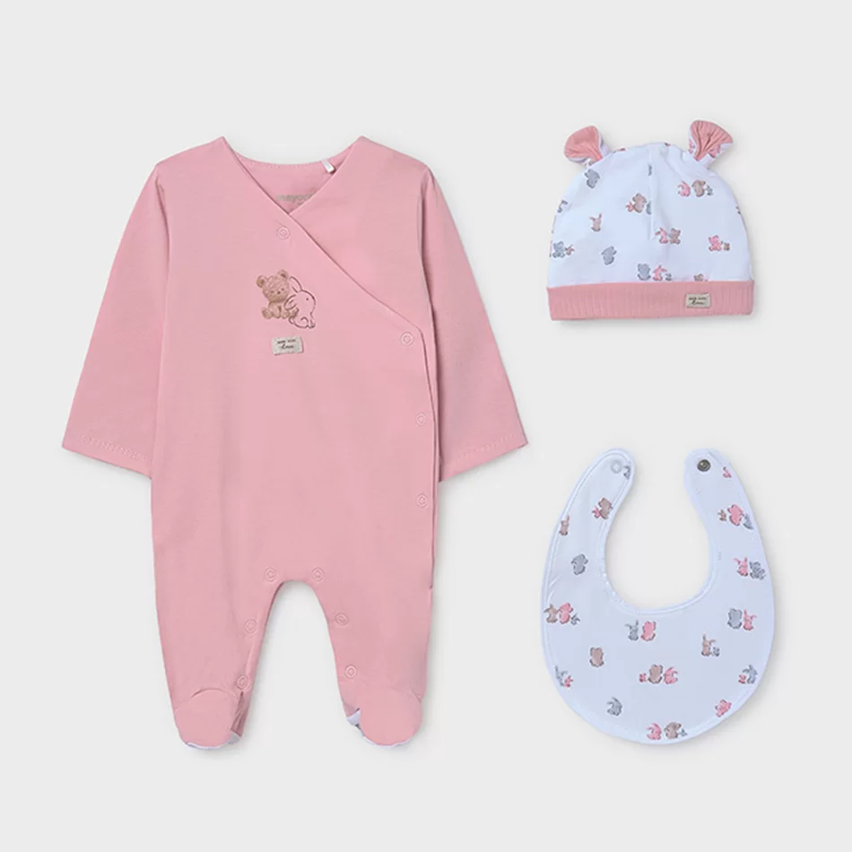 Set de presente 3 peças com pijama bebé - undefined