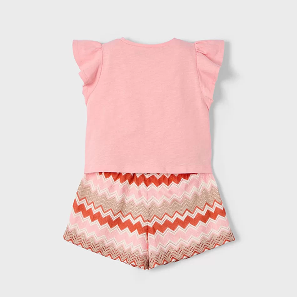 Conjunto calção e t-shirt menina - undefined
