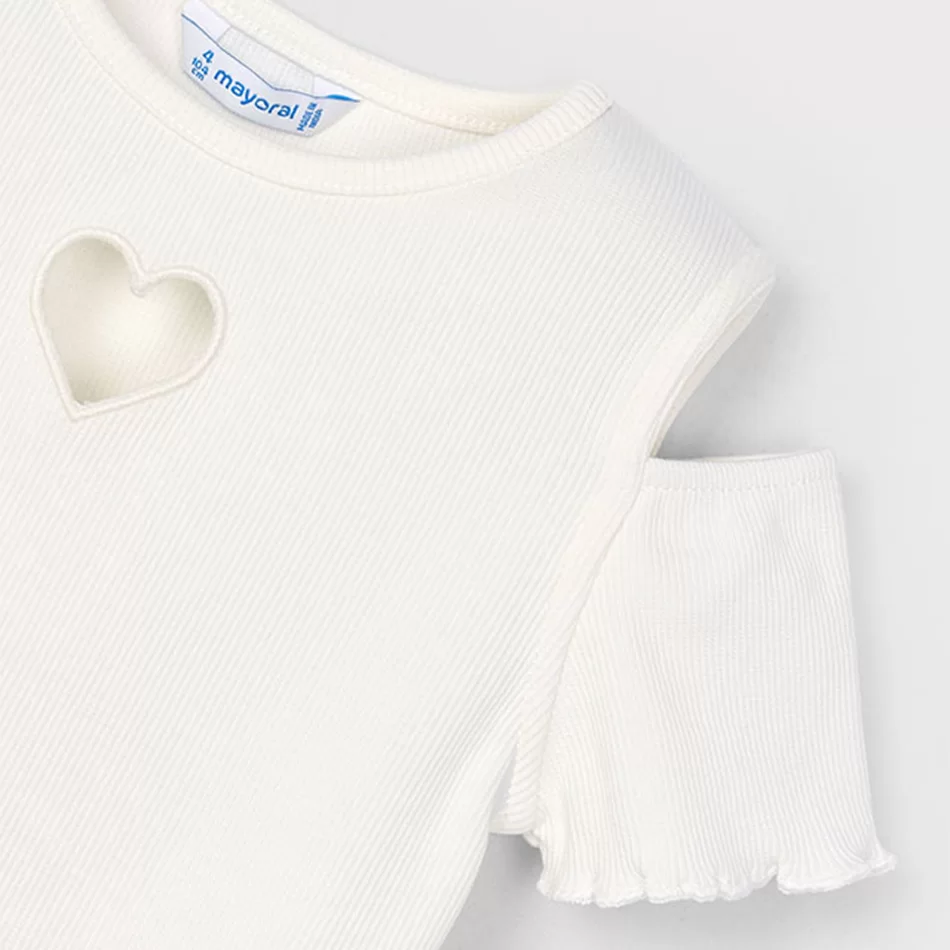 T-shirt aberturas menina - undefined