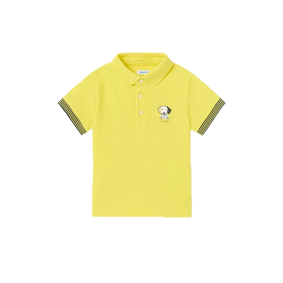 Polo Manga Curta com Estampado Mayoral - undefined