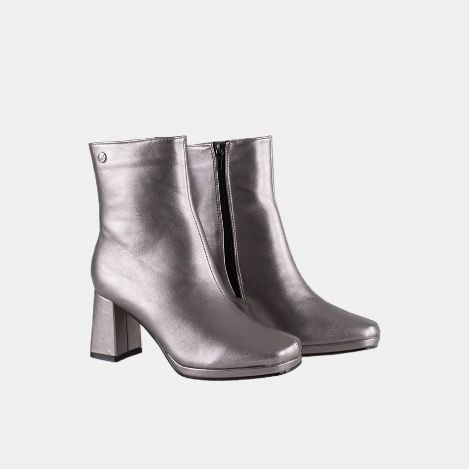 Botins com Salto - Cinzento escuro - Armazéns Ronfe