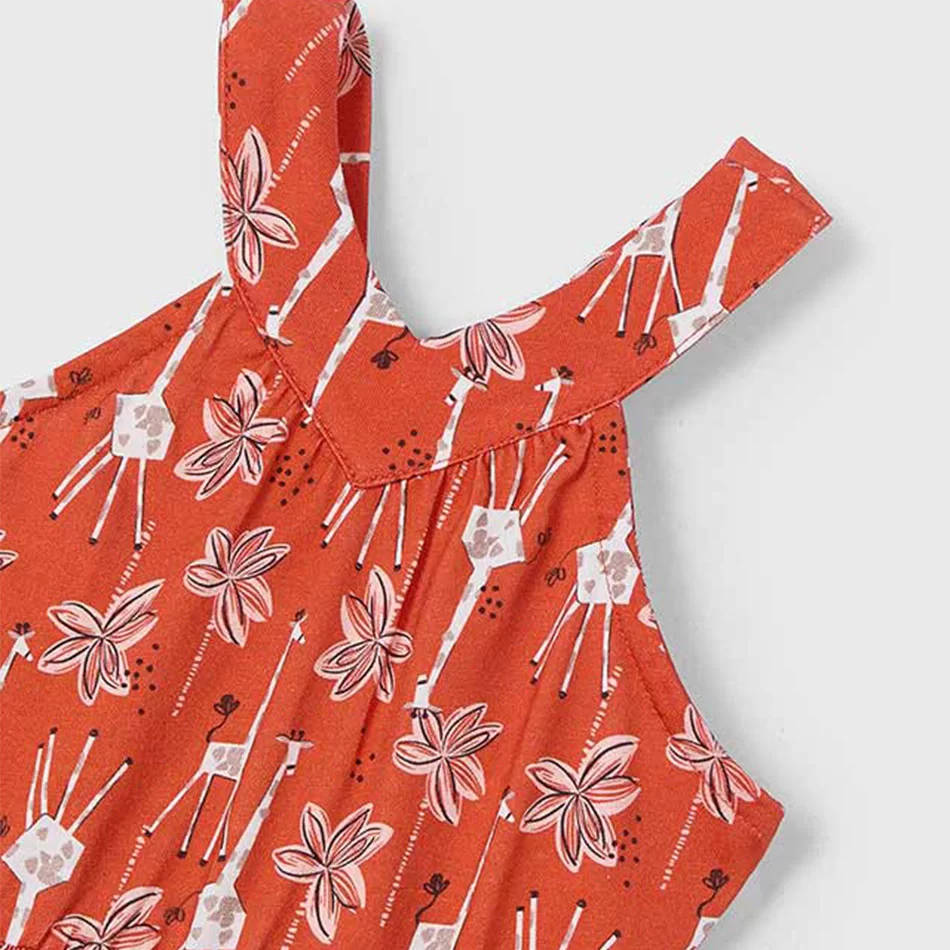Vestido costas cruzadas menina - undefined