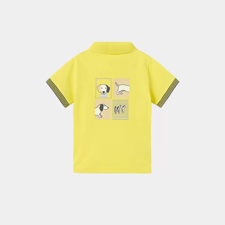 Polo Manga Curta com Estampado Mayoral - undefined