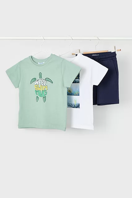 Conjunto 3 peças menino - Armazéns Ronfe