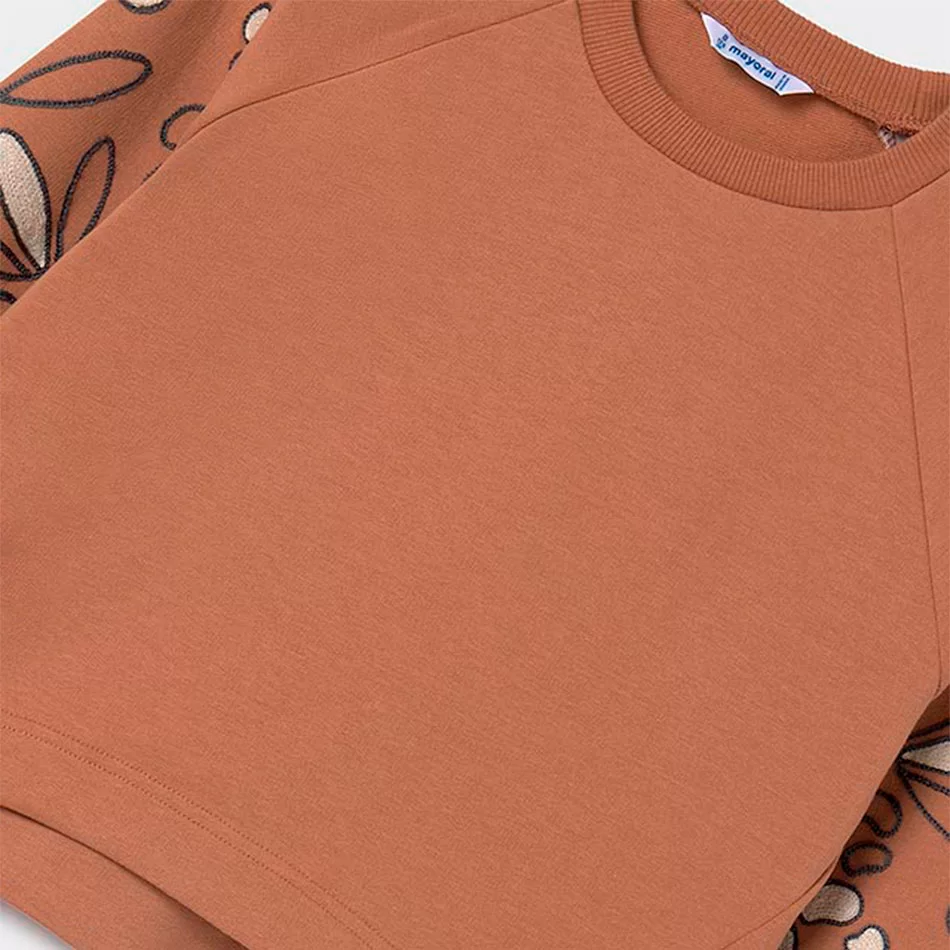 Sweat detalhe mangas rapariga - undefined