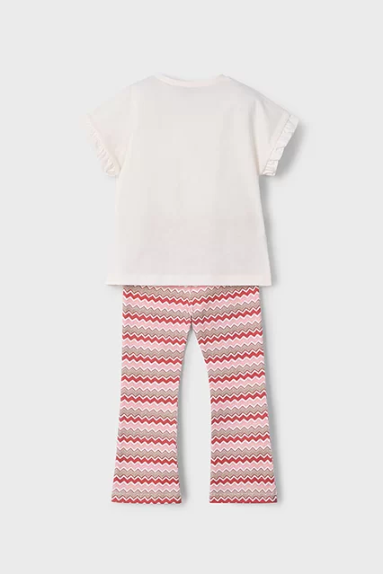 Conjunto leggings flared e t-shirt menina - undefined