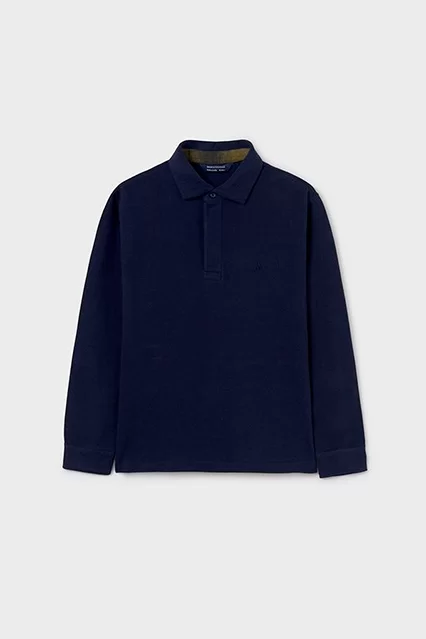 Polo piqué detalhes rapaz - Armazéns Ronfe