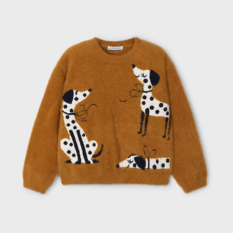 Camisola intarsia menina - undefined