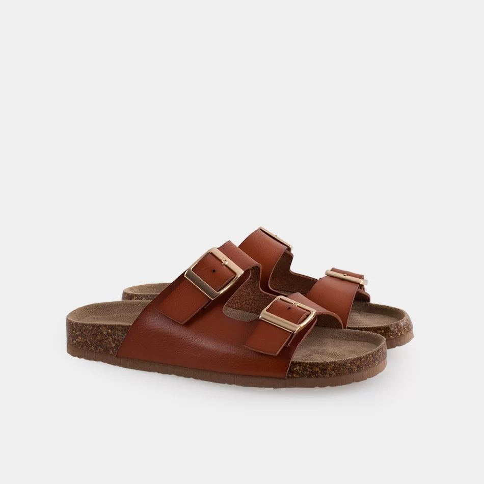Chinelo de duas fivelas - undefined