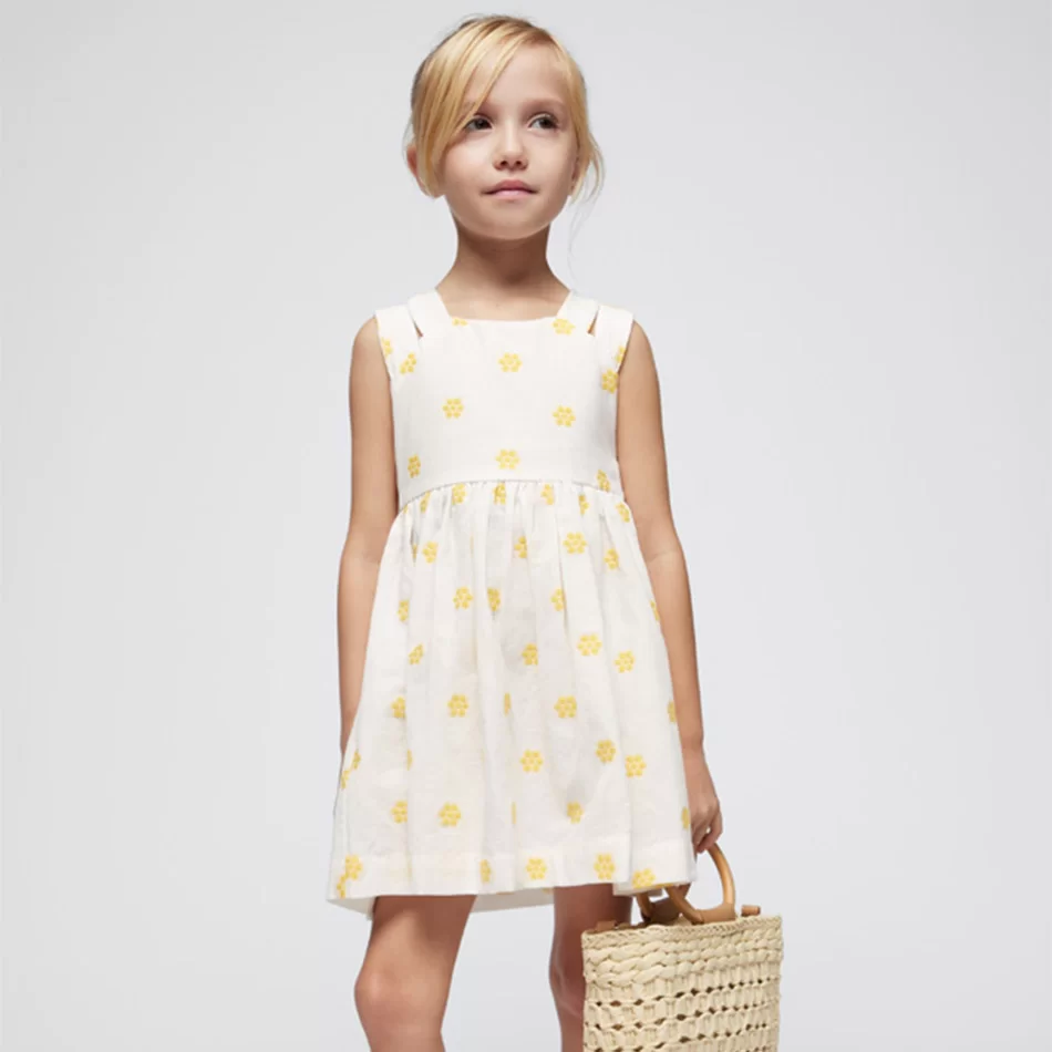Vestido jacquard menina - undefined