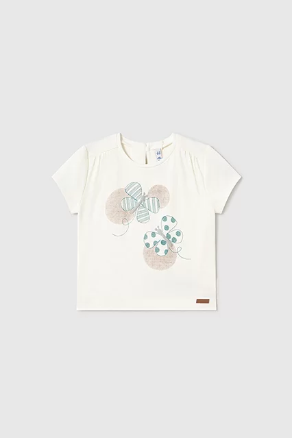 T-shirt borboletas bebé - Armazéns Ronfe
