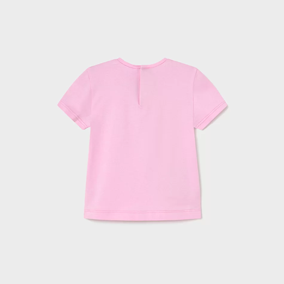 T-shirt básica desenho metalizado bebé - undefined