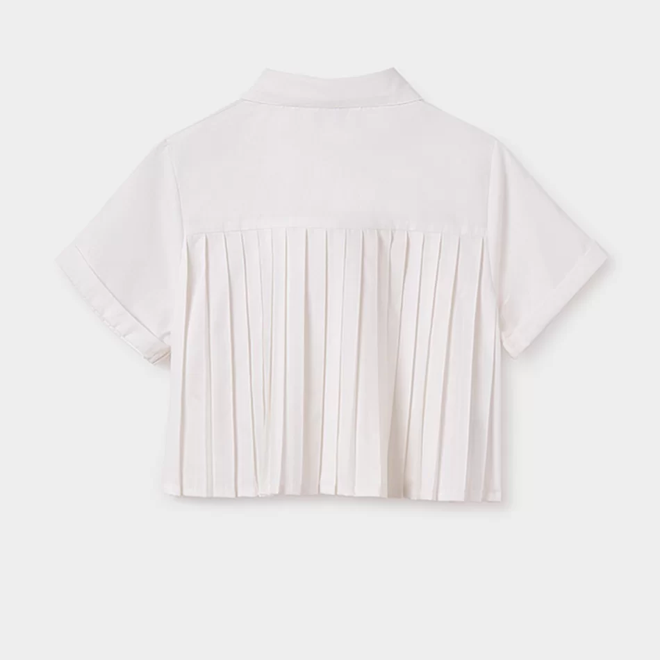 Blusa plissada rapariga - undefined