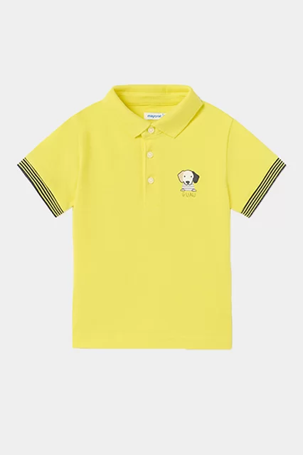Polo Manga Curta com Estampado Mayoral - Armazéns Ronfe