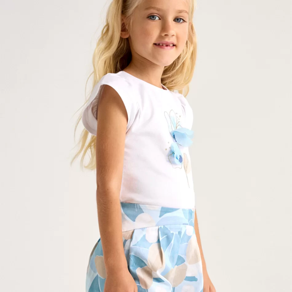 Saia calça estampada menina - undefined