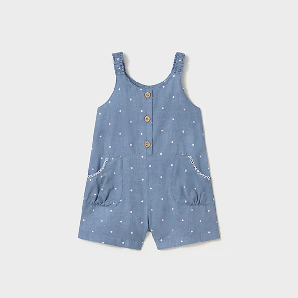 Macacão curto estampado bebé - undefined