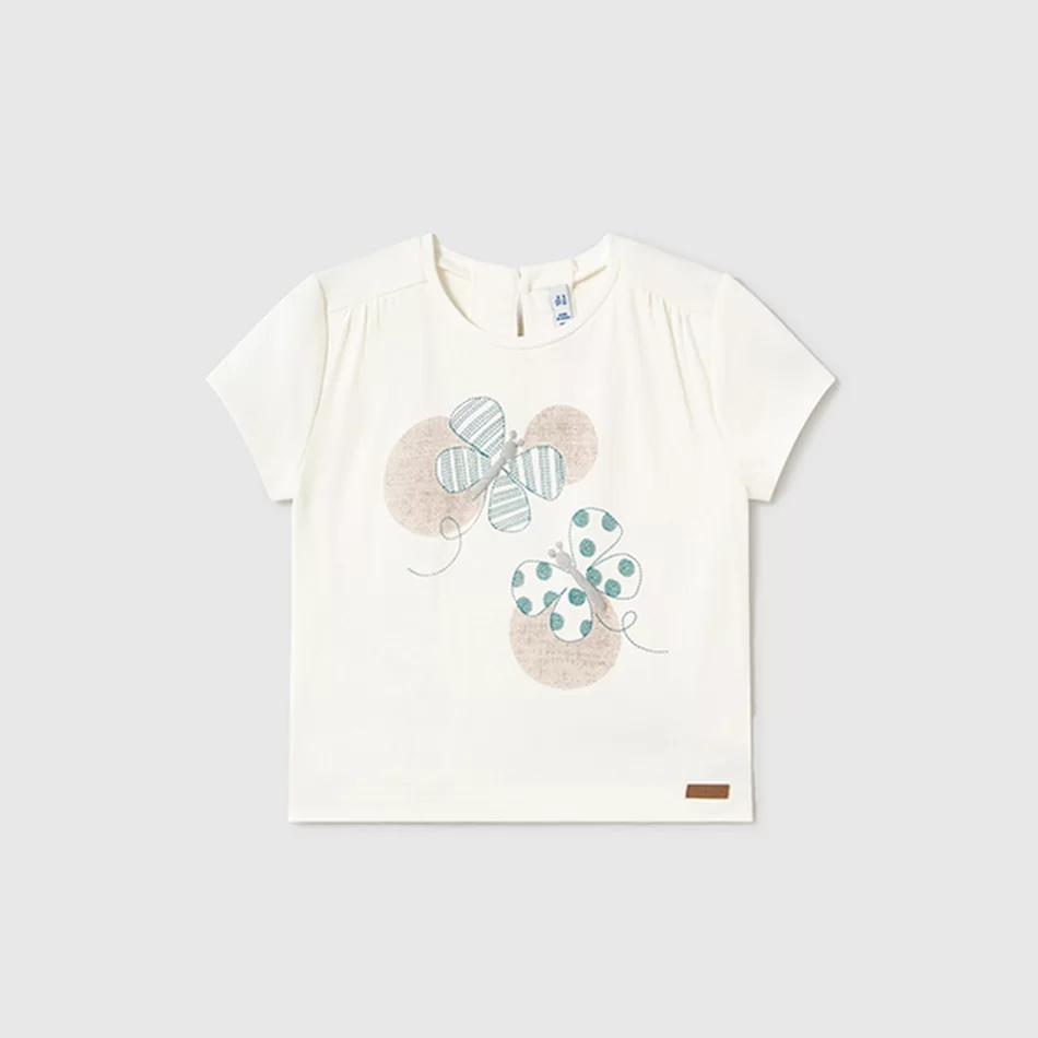 T-shirt borboletas bebé - undefined