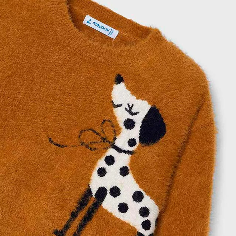 Camisola intarsia menina - undefined