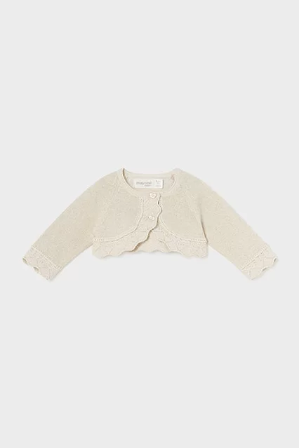 Bolero tricot recém nascido - Armazéns Ronfe
