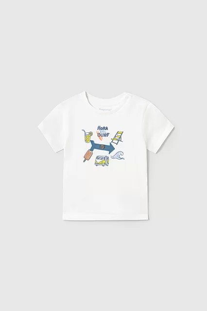 T-shirt interativa seta bebé - Armazéns Ronfe