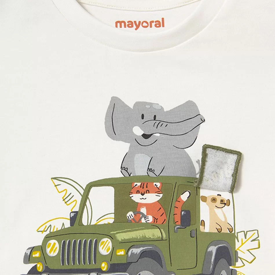 T-shirt safari bebé - undefined